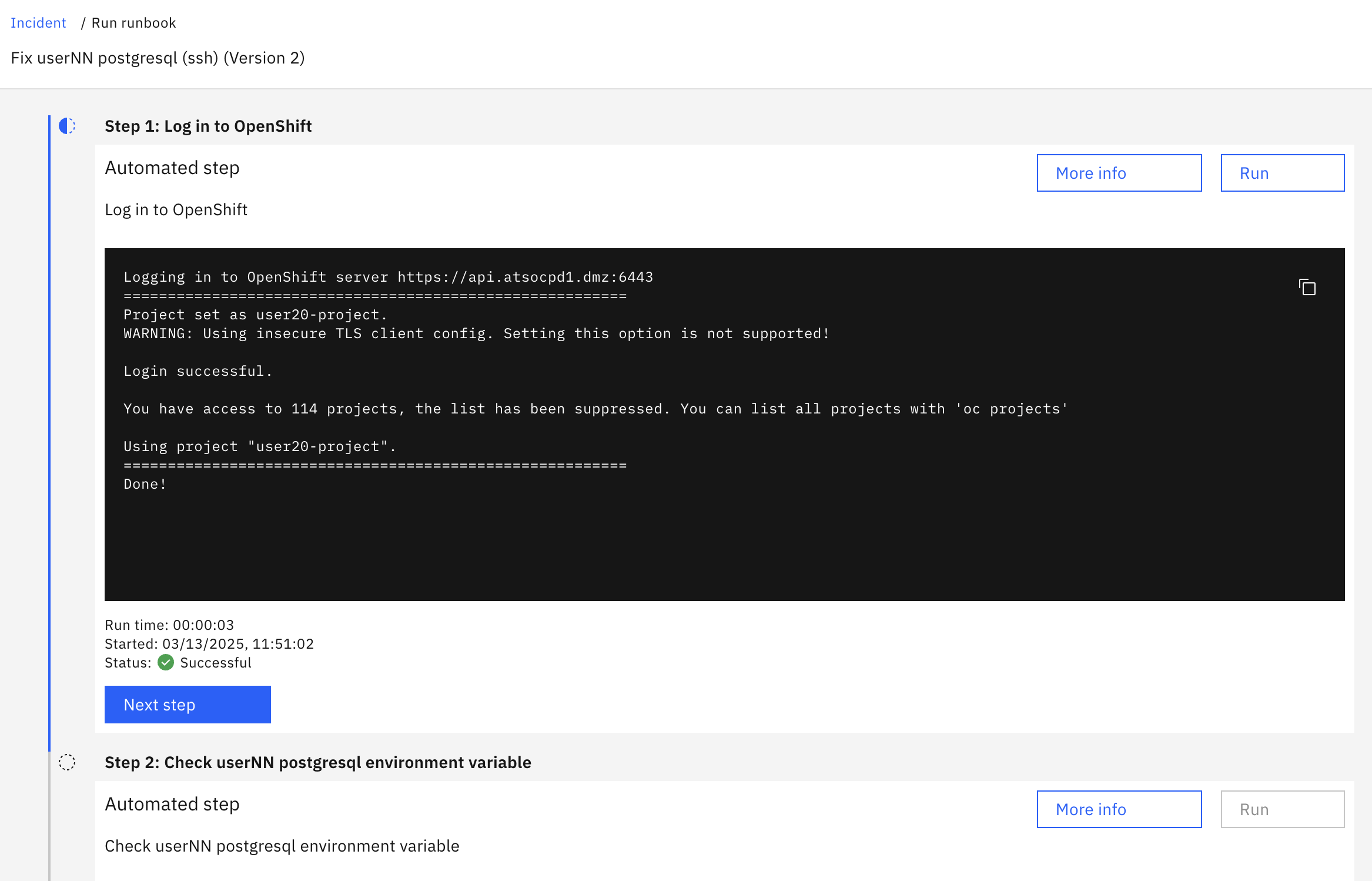 cp4aiops-runbook-step1-success