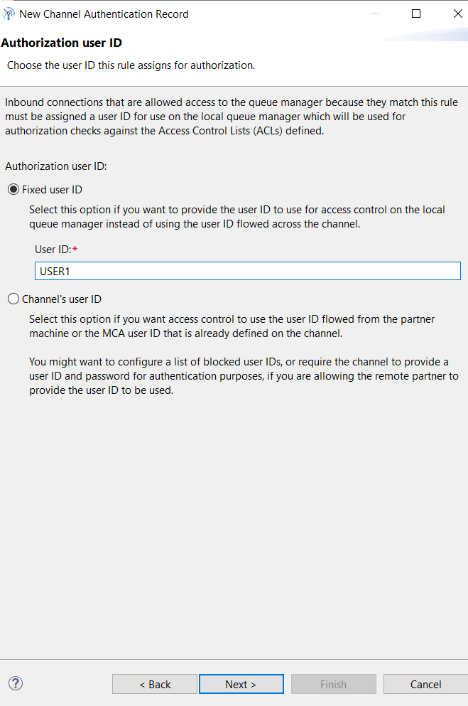Picture of Channel authentication record rule