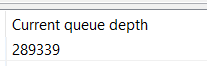 MQ Explorer display of message depth on queue