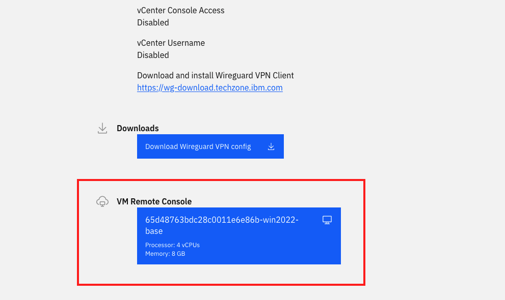 vm-remote-console